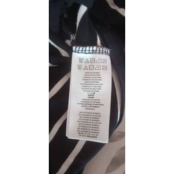 MICHAEL, Michael Kors blue , white with golden accents tee shirt - Picture 7 of 7